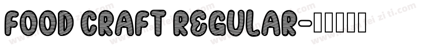 Food Craft Regular字体转换